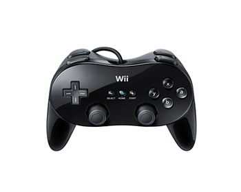 Wii Classic Controller Pro (Black) image 3