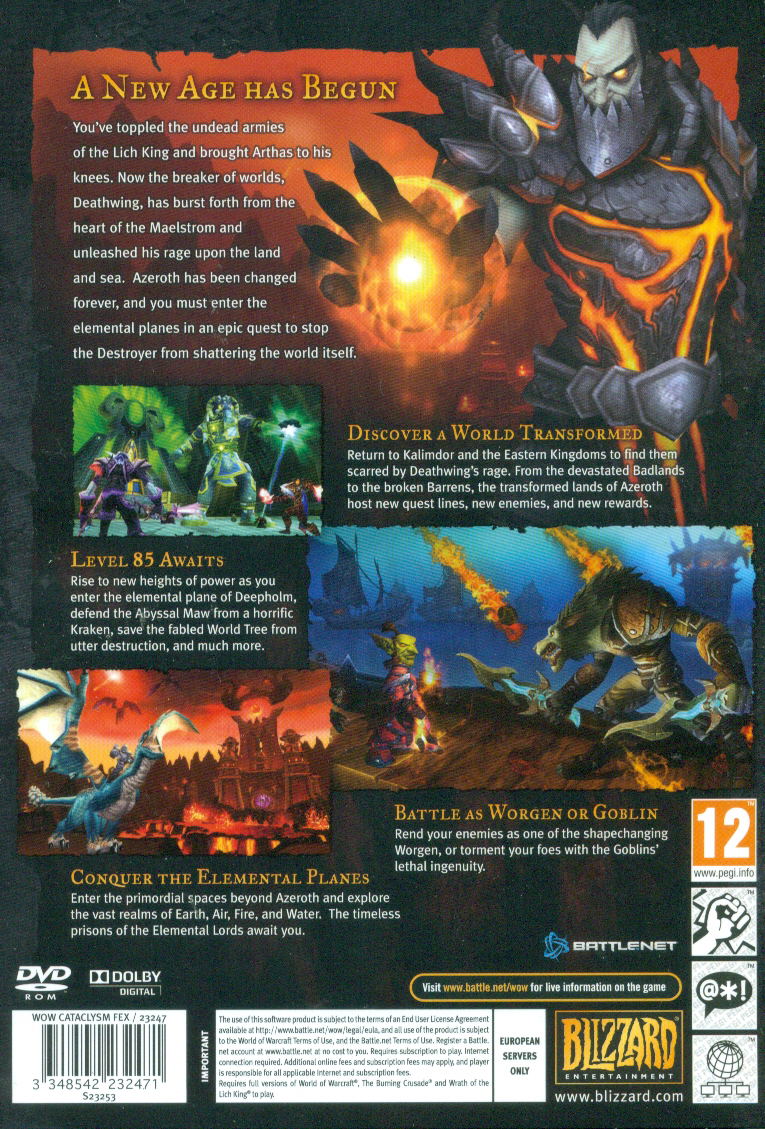 World of Warcraft: Cataclysm Expansion Pack (DVD-ROM) image 2