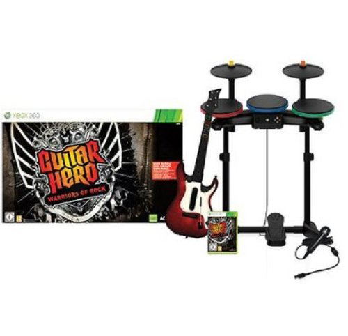xbox360★BAND HERO BAND KIT 海外版 Guitar Hero: Warriors of Rock (Full Band Bundle) for Xbox360