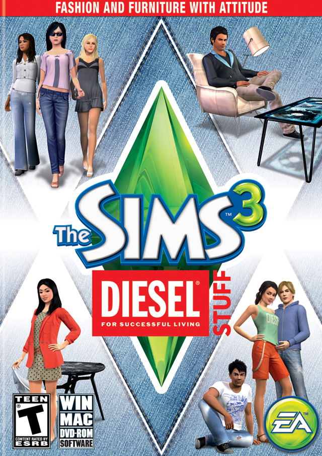 The Sims 3: Diesel Stuff Pack (DVD-ROM) image 1