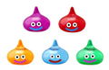 Dragon Quest Smile Slime Clear Magnet (Set of 5 Pieces) thumbnail 1