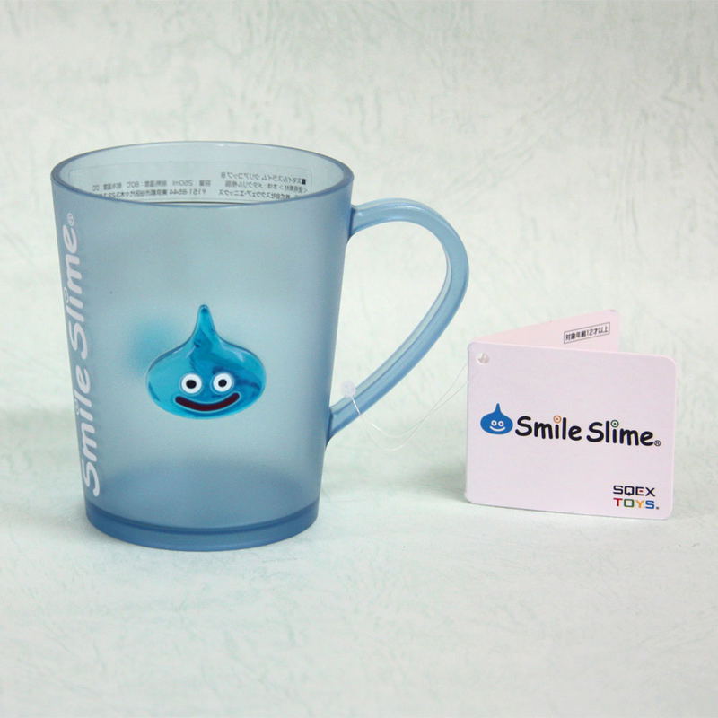 Dragon Quest Smile Slime Clear Cup Blue image 1