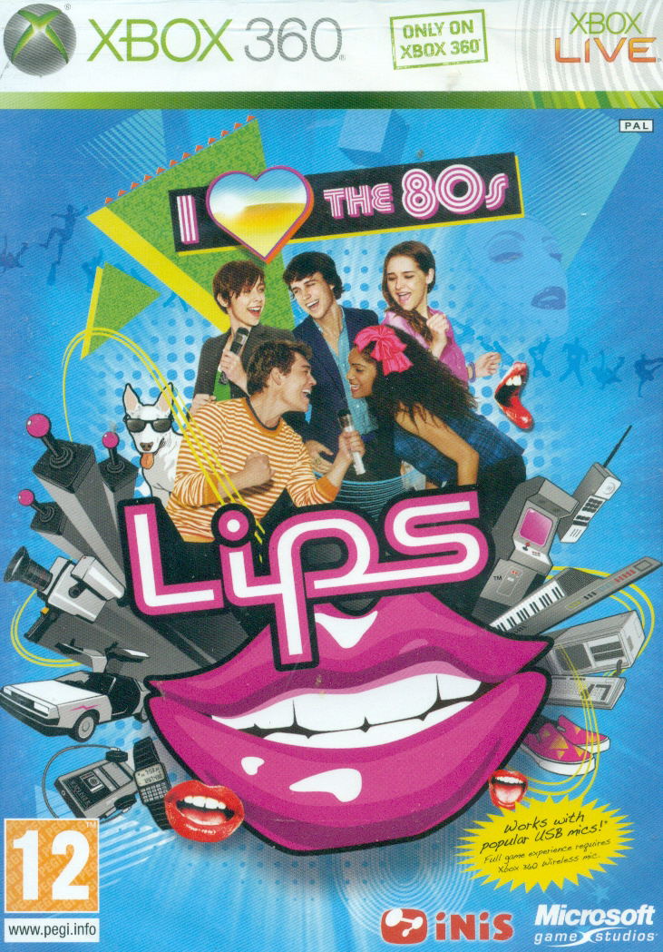Lips: I Love The 80s image 1