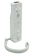 MadCatz Wireless Remote For Nintendo Wii (White) thumbnail 1