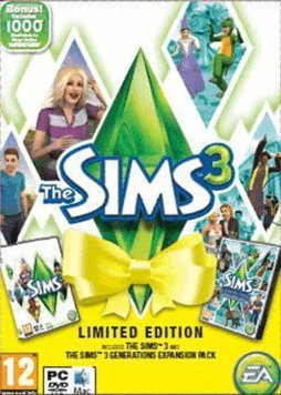 The Sims 3 Generations Limited Edition (Comes with 1000 Points) (DVD-ROM) image 1