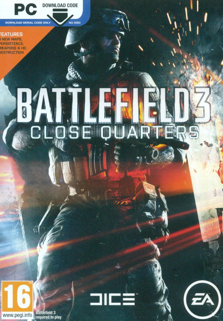 Battlefield 3: Close Quarters (Download Code Only) image 1
