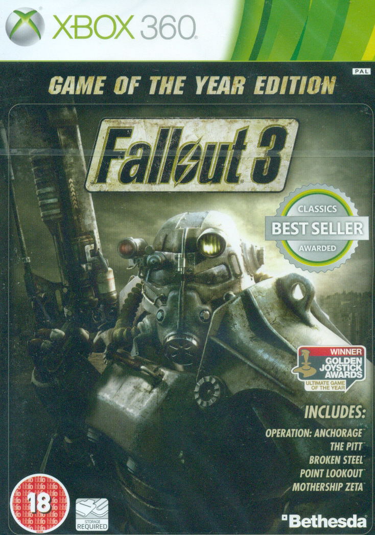 Fallout 3 - Xbox 360 Game of the Year Edition