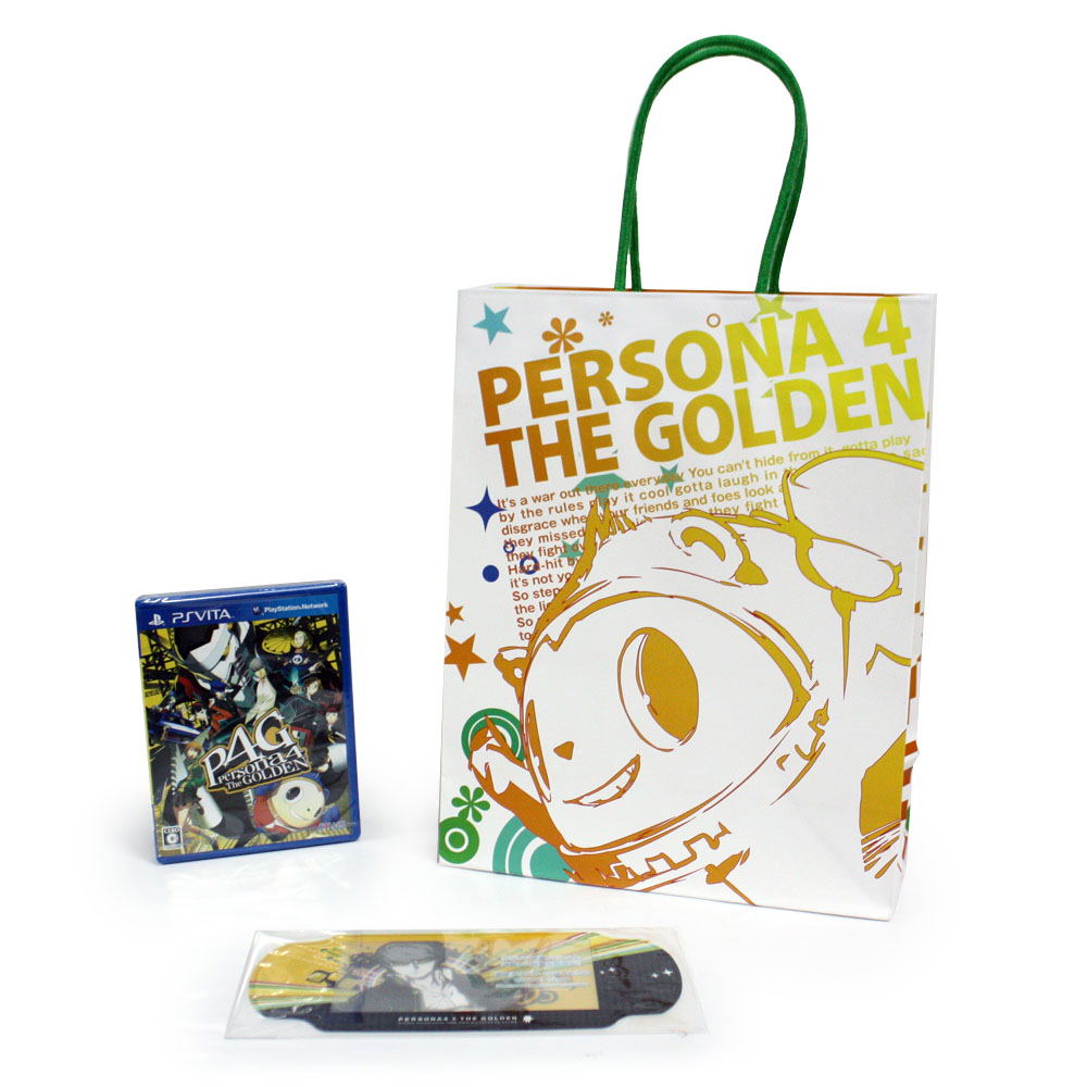 PlayStation 2024 Vita Persona 4 Golden Skin, SEALED