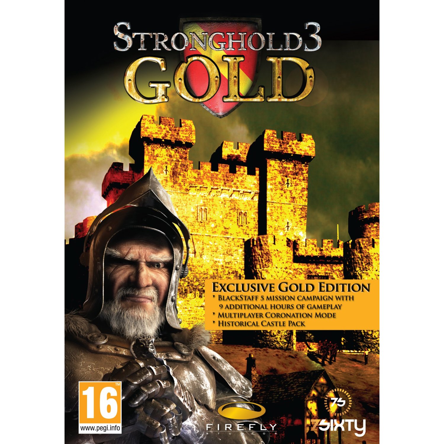 Stronghold 3: Gold Edition (DVD-ROM) untuk Windows