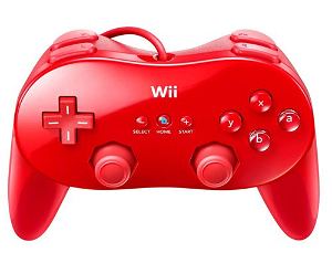 Wii Classic Controller (Red)