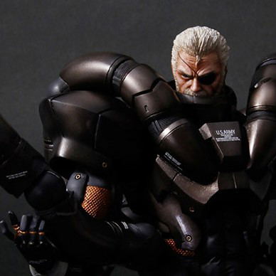 Metal Gear Solid 2 SONS OF LIBERTY Play Arts Kai Solidus Snake image 2