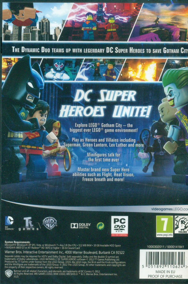 LEGO Batman 2: DC Super Heroes (DVD-ROM) image 2