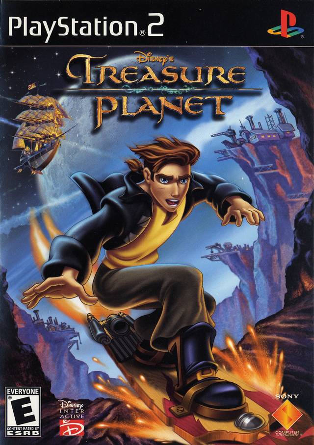 Ps2 Disney Games Disney's Treasure Planet For PlayStation