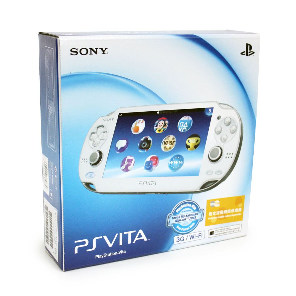 PlayStation®Vita クリスタル・ホワイト 3G/Wi-Fiモデル culto.pro
