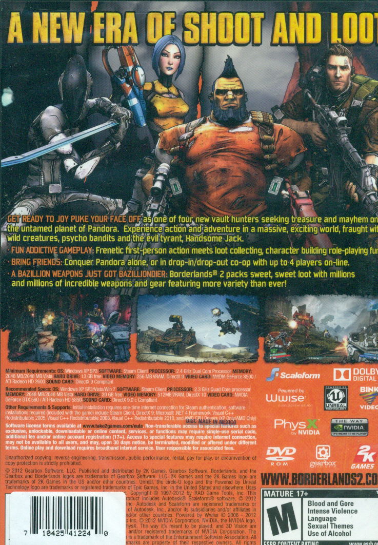 Borderlands 2 (DVD-ROM) image 2
