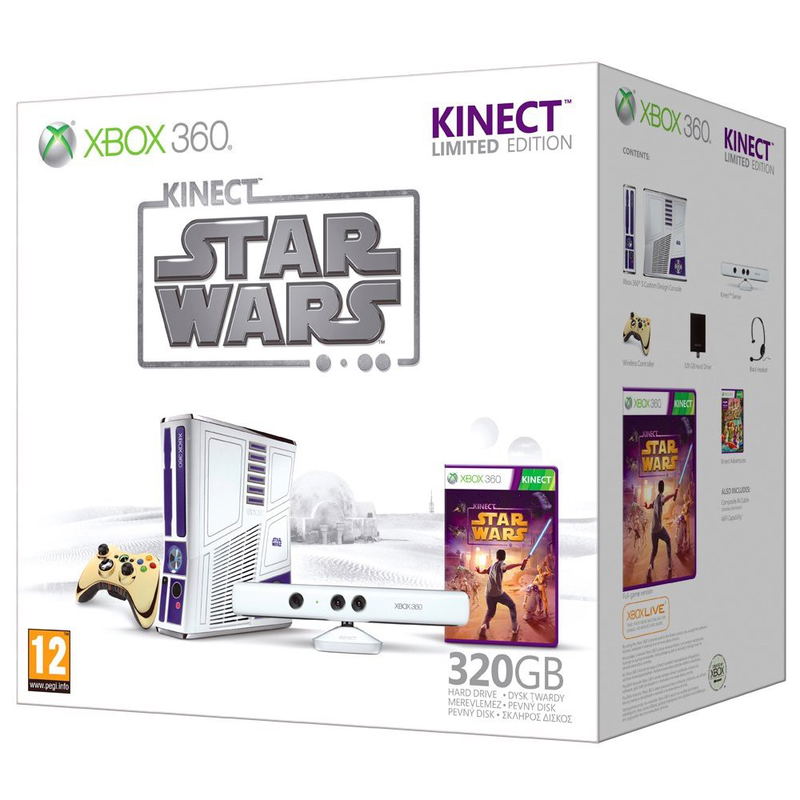 Xbox 360 S Limited Edition Kinect Star Wars Console (320GB) image 1