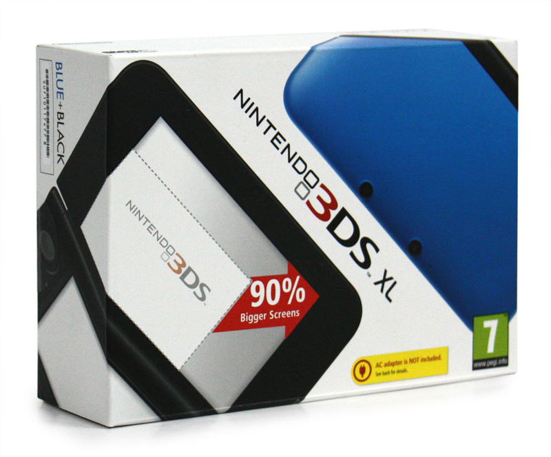 Nintendo 3DS XL (Blue x Black) image 1