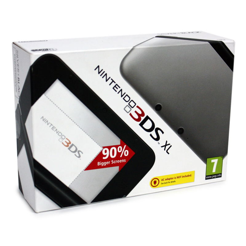 Nintendo 3DS XL (Silver x Black) image 1