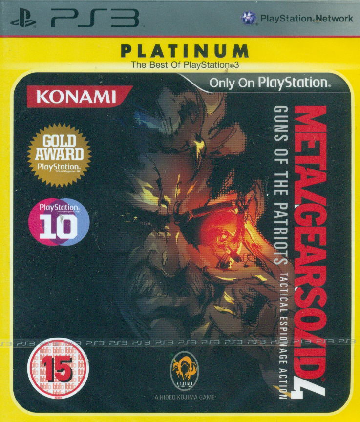 Metal Gear Solid 4: Guns of the Patriots (Platinum) image 1