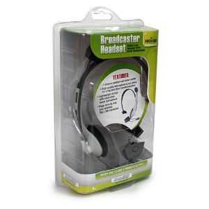 DreamGear Broadcaster Headset (White)