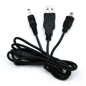 DreamGear Power Data Cable (Black)
