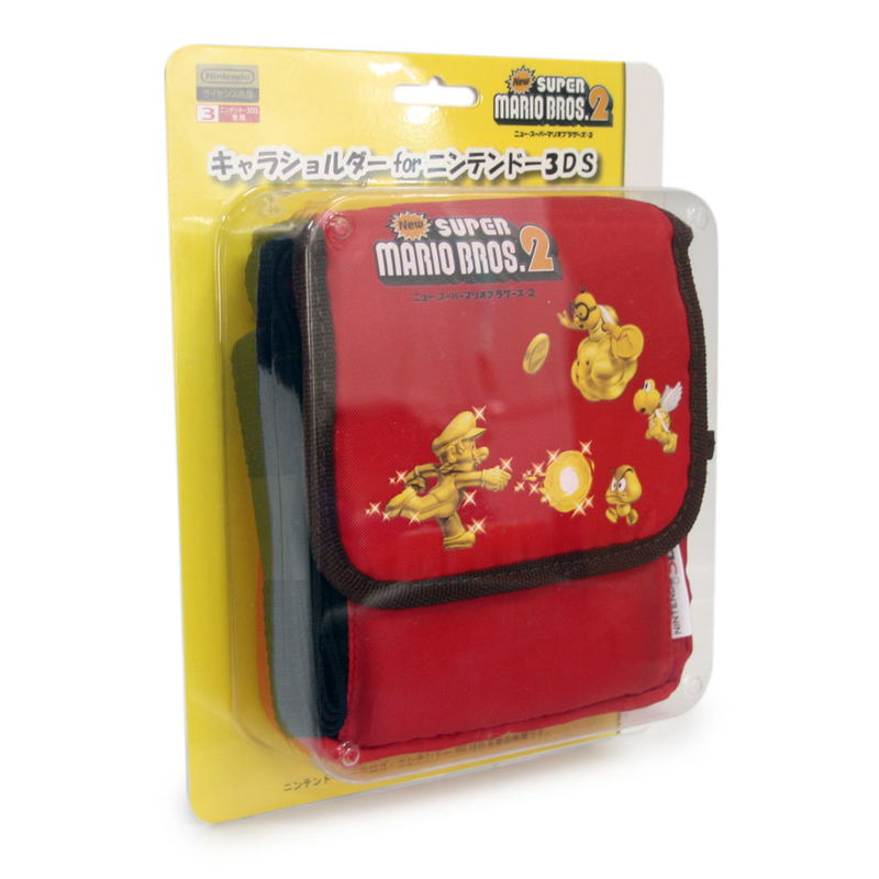 New Super Mario Bros. 2 Bag for 3DS (Red) [Gold Mario Version] image 1