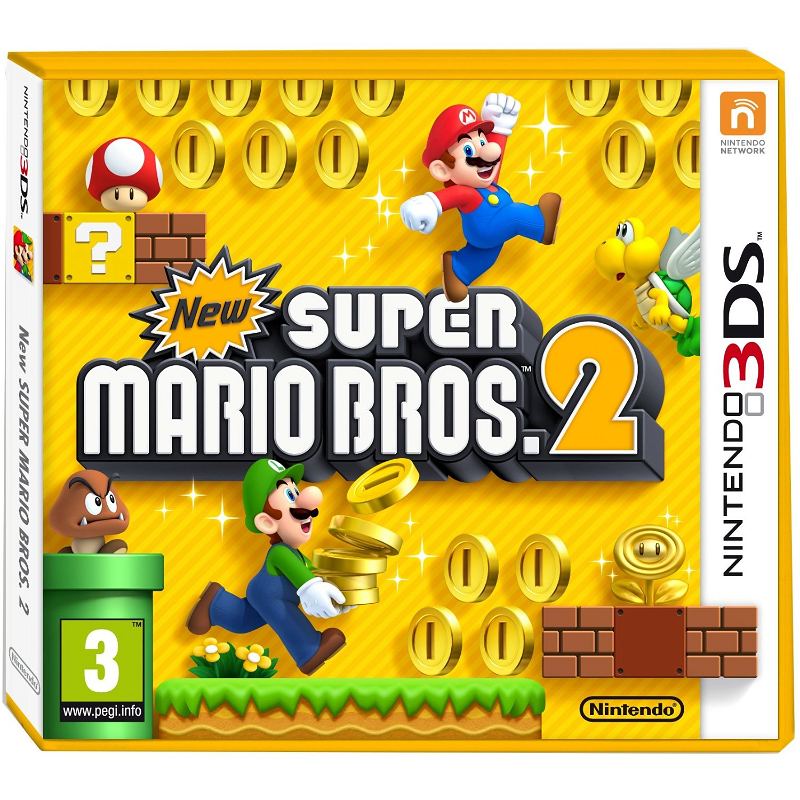 Mario 3DS New Super 2 for Bros. Nintendo