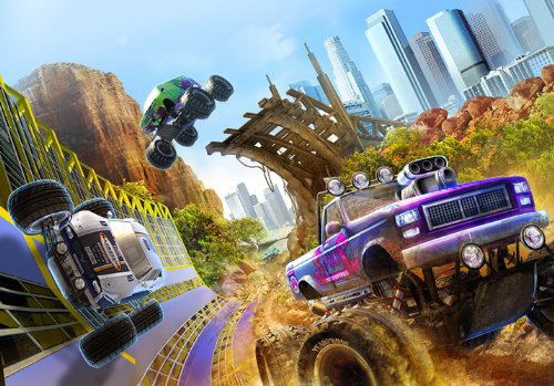 Monster 4x4: Stunt Racer (w/ Wheel) image 2