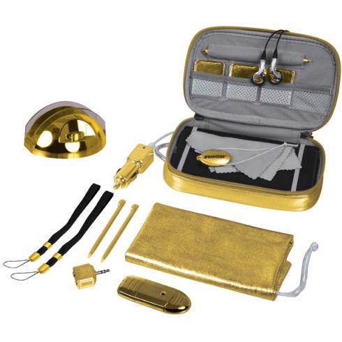 DreamGear 20 in 1 Starter Kit for DSi XL - Gold image 1