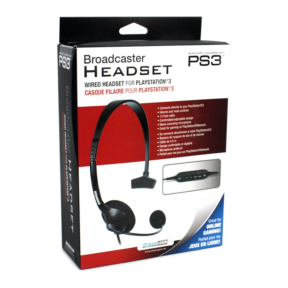Broadcaster (Black) for PlayStation PlayStation 3 Slim