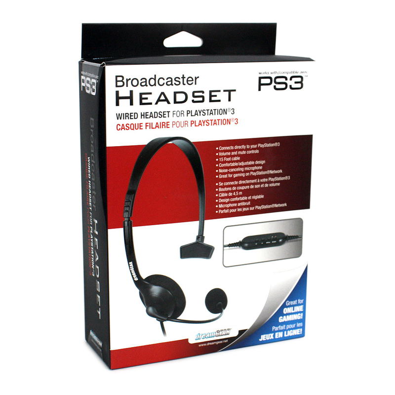 DreamGear Broadcaster Headset (Black) image 1
