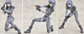 Ghost in the shell S.A.C 1/7 Scale Pre-Painted PVC Figure: Kusanagi Motoko thumbnail 4