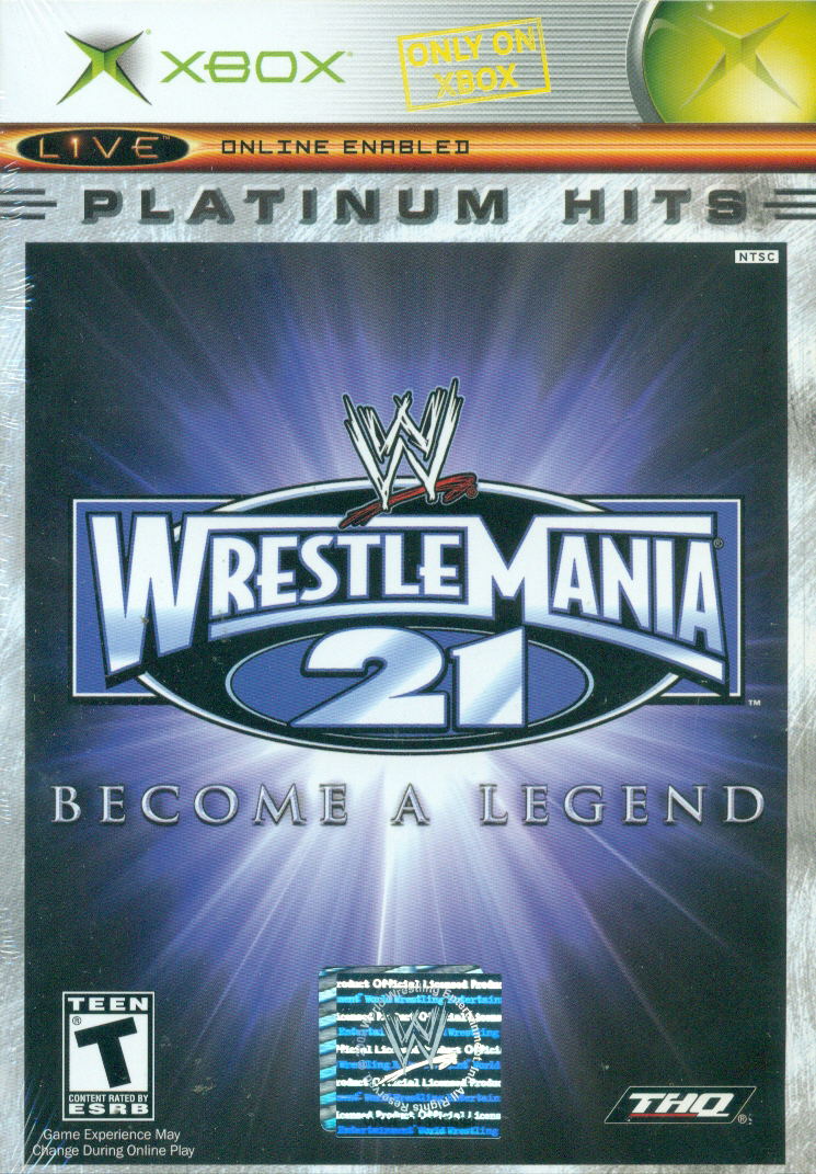 WWE WrestleMania 21 (Platinum Hits) image 1