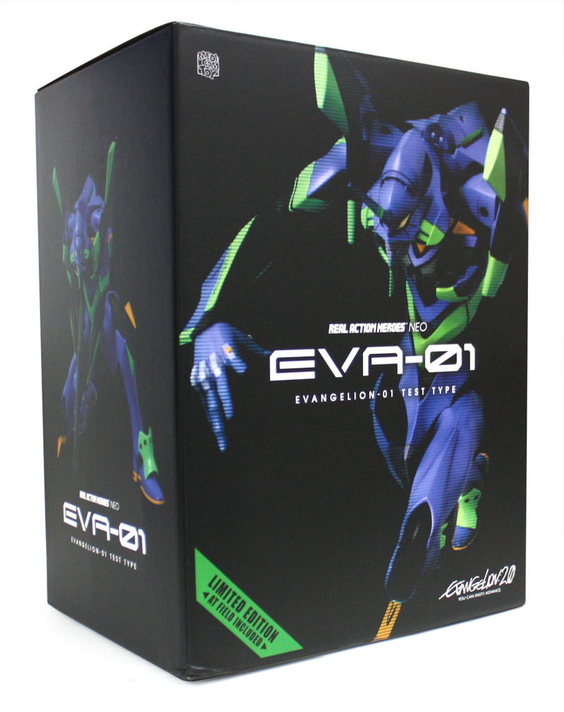 Real Action Heroes 590 Rebuild of Evangelion Pre-Painted PVC Action Figure: Eva-01 image 7