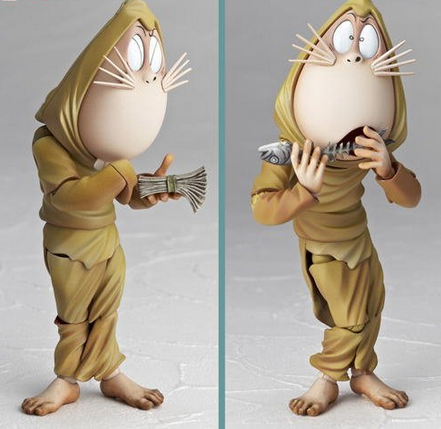 Revoltech Series No.007 - Takeya GeGeGe no Kitaro Rittai Emaki Nezumiotoko image 2