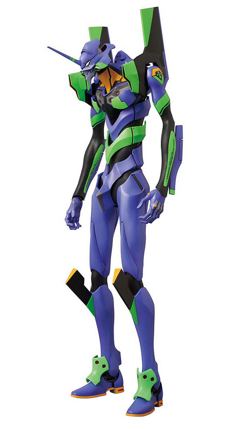 Real Action Heroes 590 Rebuild of Evangelion Pre-Painted PVC Action Figure: Eva-01 image 6