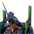 Real Action Heroes 590 Rebuild of Evangelion Pre-Painted PVC Action Figure: Eva-01 thumbnail 4