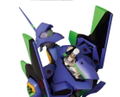 Real Action Heroes 590 Rebuild of Evangelion Pre-Painted PVC Action Figure: Eva-01 thumbnail 5
