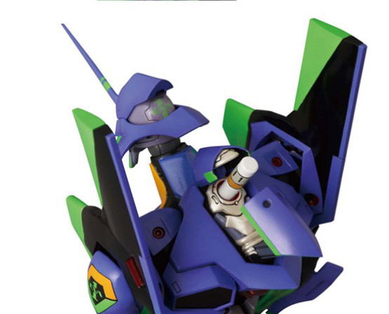 Real Action Heroes 590 Rebuild of Evangelion Pre-Painted PVC Action Figure: Eva-01 image 5