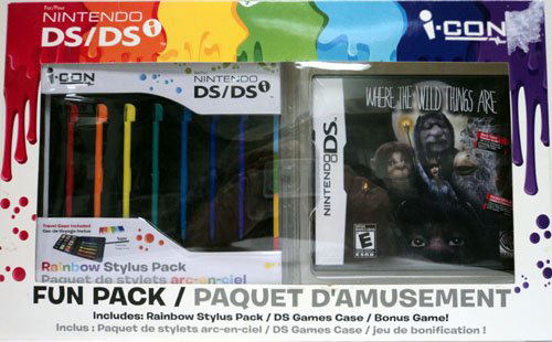 Nintendo DS/DSi i-Con Where the Wild Things Are Fun Pack for