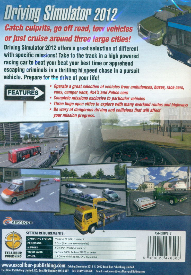 Driving Simulator 2012 (DVD-ROM) image 2