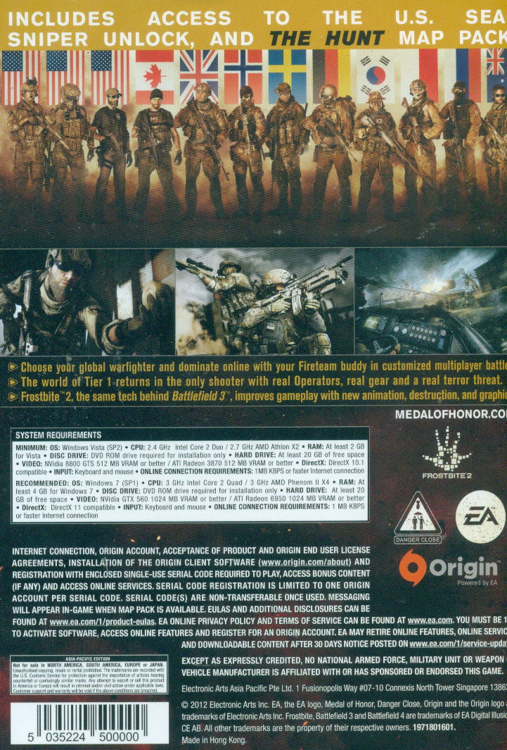 Medal of Honor: Warfighter (Limited Edition) (DVD-ROM) (English
