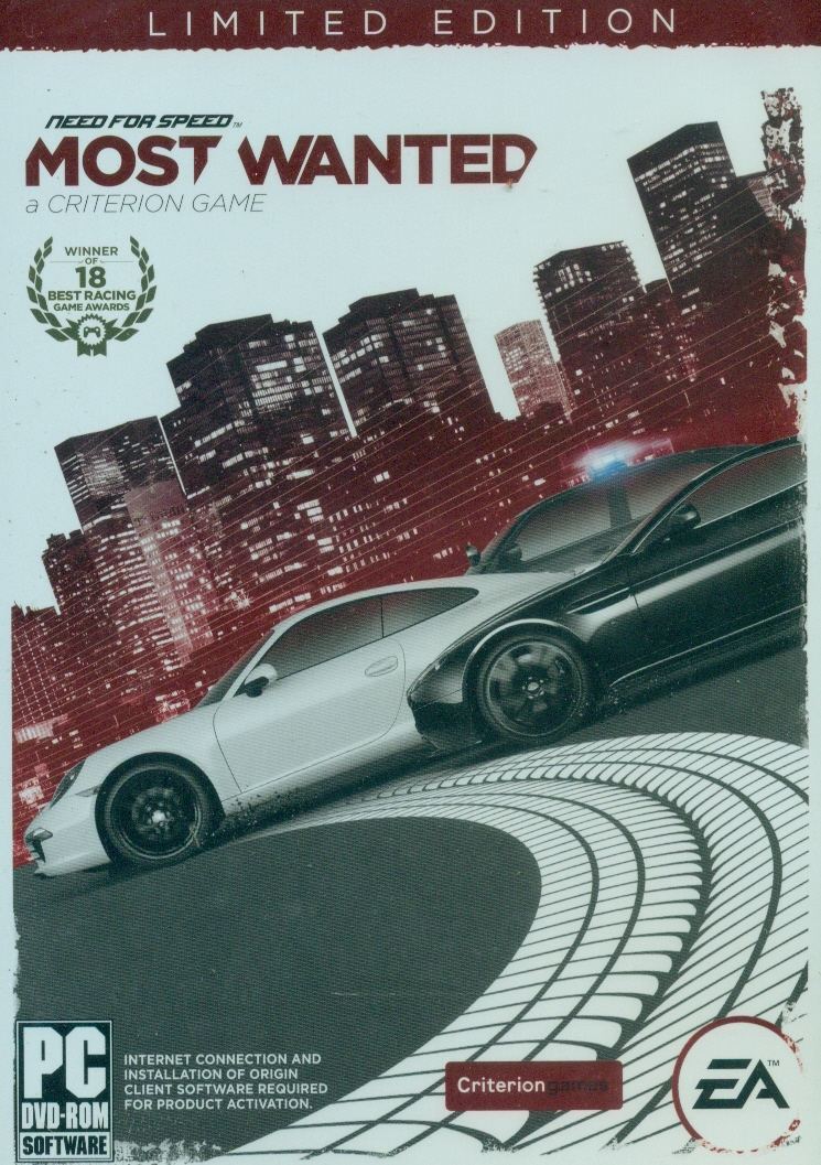 Need for Speed: Most Wanted - A Criterion Game (Limited Edition) (DVD-ROM)  for Windows