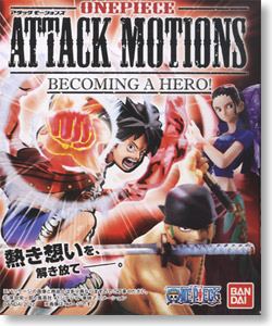 One Piece Attack Motions Pre-Painted Candy Toy ~ Becoming A Hero ~