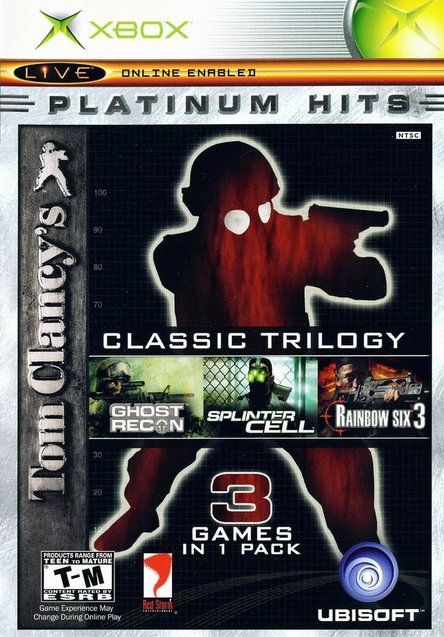 Tom Clancy's Classic Trilogy (Platinum Hits) image 1
