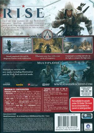 Assassin's Creed III (English) (DVD-ROM)