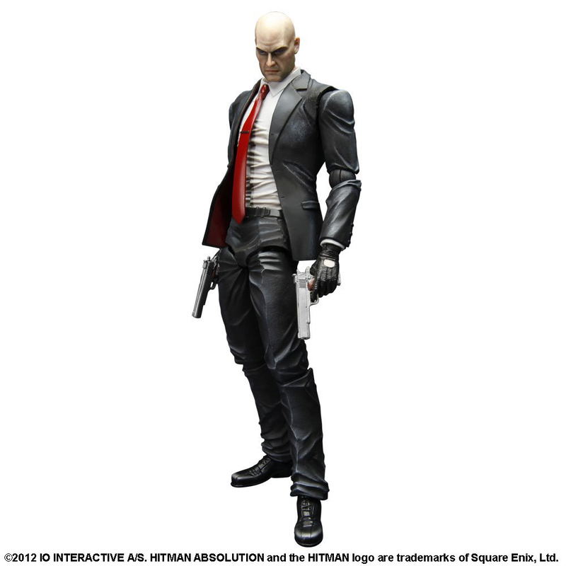 HITMAN ABSOLUTION Play Arts Kai Pre-Painted Figure: Agent 47 image 1