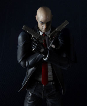 HITMAN ABSOLUTION Play Arts Kai Pre-Painted Figure: Agent 47