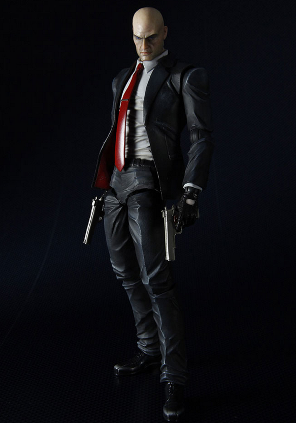 HITMAN ABSOLUTION Play Arts Kai Pre-Painted Figure: Agent 47 image 3