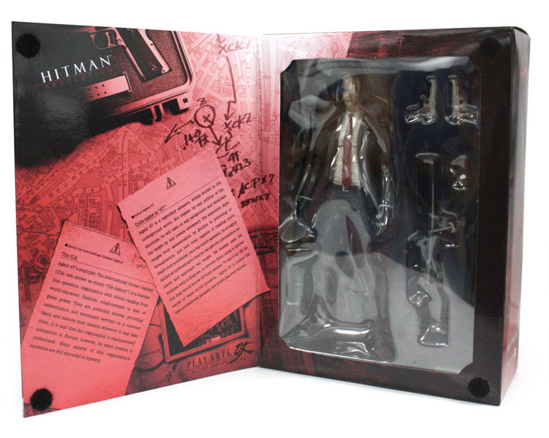 HITMAN ABSOLUTION Play Arts Kai Pre-Painted Figure: Agent 47 image 5